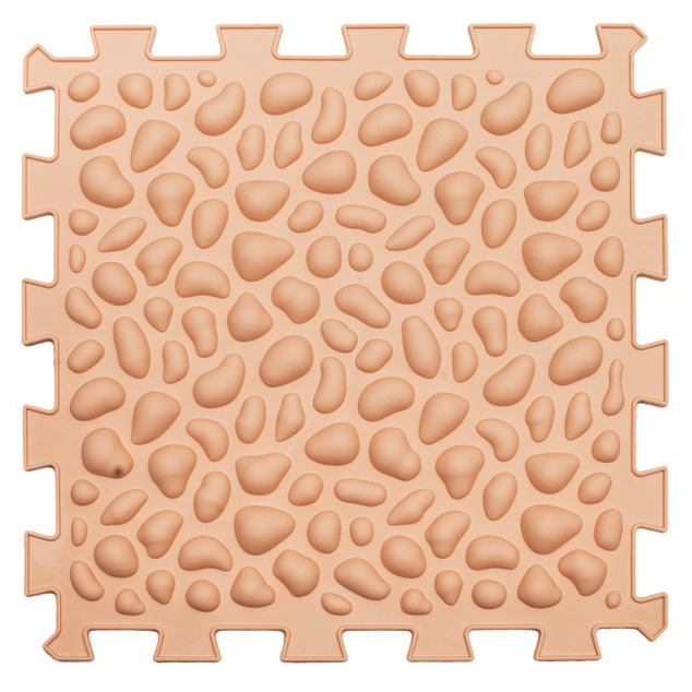 Ortek Masážna podložka Puzzle Mix Pastel 6 prvkov