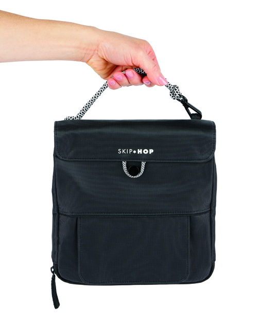 SKIP HOP Tappetino fasciatoio da viaggio Clean Slate Black