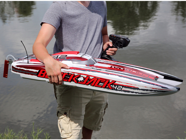 Proboat Blackjack 42" 8S RTR čierny