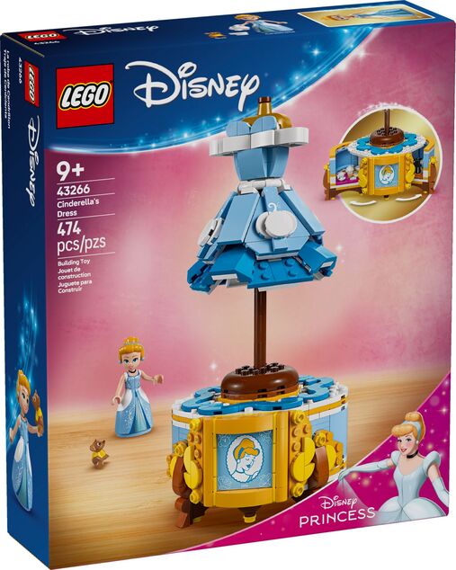 LEGO® Disney 43266 Cinderellas Kleid