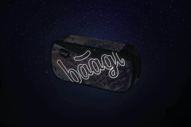 BAAGL Astuccio per astuccio scolastico Skate Fresh