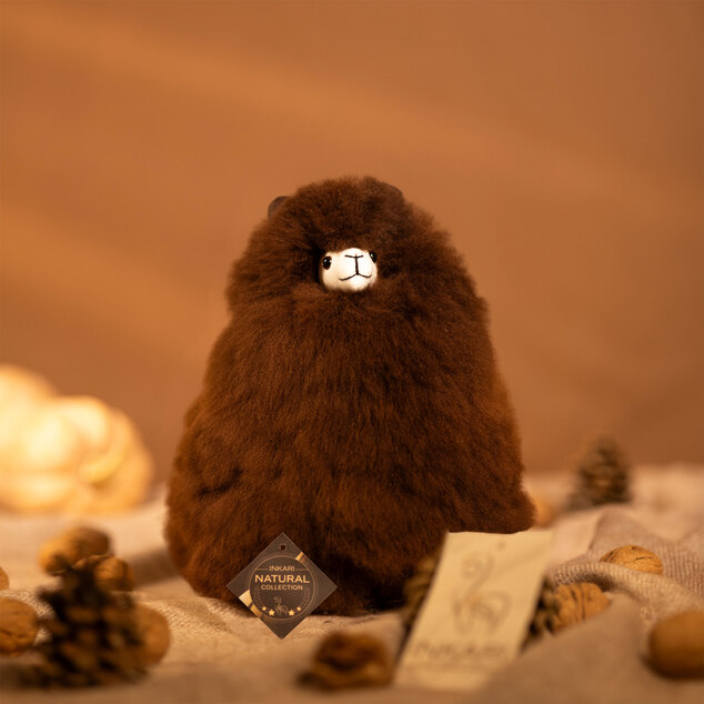INKARI Plyšová hračka Alpaca Small Walnut 23cm
