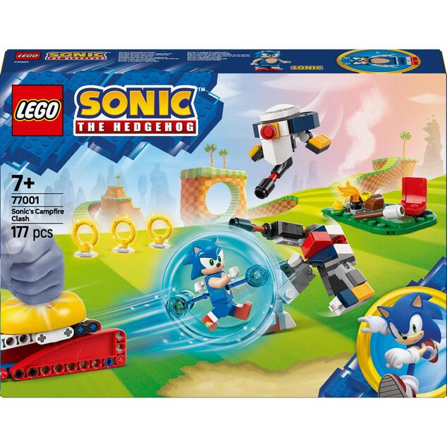 LEGO® Sonic the Hedgehog™ 77001 Sonic a súboj pri táboráku