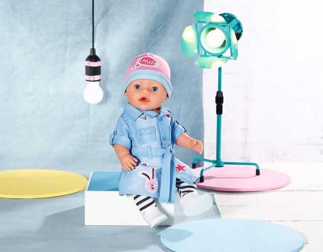 Baby Born Džínsové šatôčky Deluxe, 43 cm