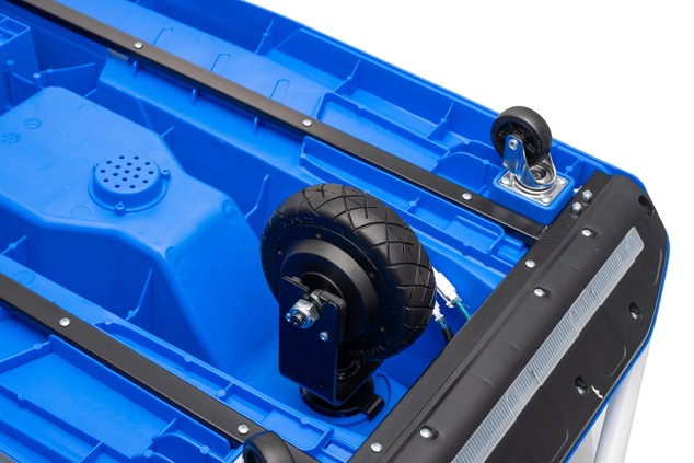 Beneo Motors driftovacia Motokára 24V, modrá, 300W Bezkartáčový Motor, Lítiová batéria, Dr