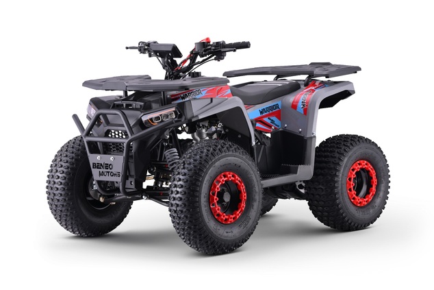 Benzínová štvorkolka pre deti Beneo Motors WARRIOR červená - 125cm3