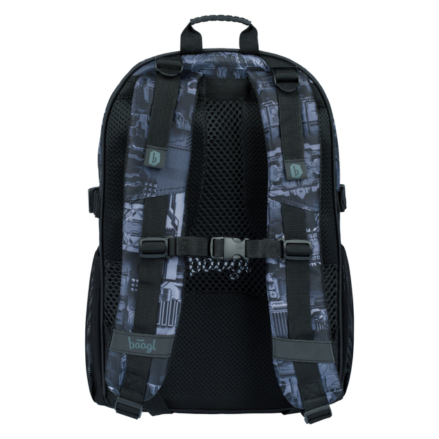 BAAGL SADA 3 Kern Technik: Rucksack, Waschbeutel, Tasche
