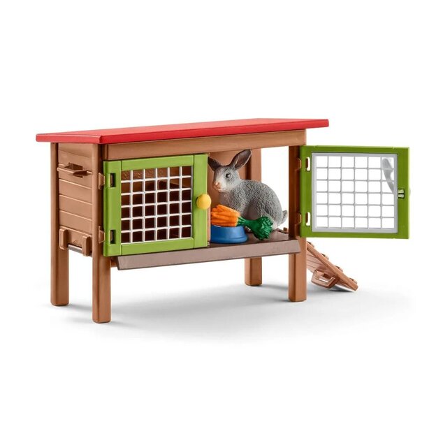 Schleich Set králikárňa so zvieratkami a príslušenstvom