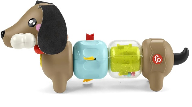 Fisher-Price Hrkajúci a klapajúci jazvečík