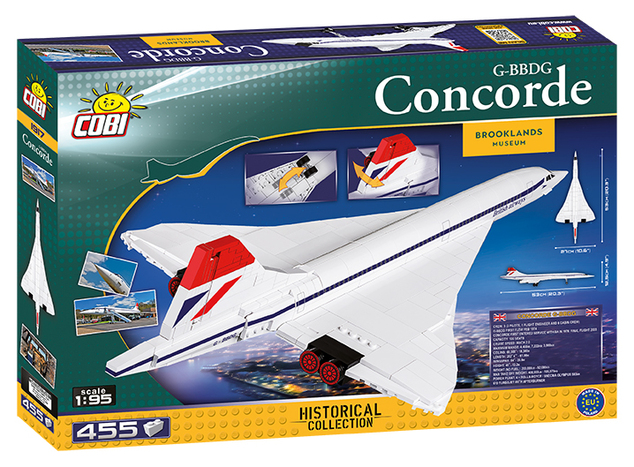 Cobi I 1917 Geschichte Überschall-Verkehrsflugzeug CONCORDE G-BBDG