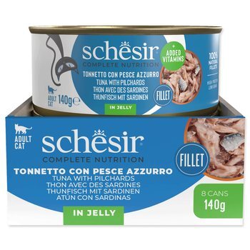 Konzerva SCHESIR tuniak a sardinky v želé 140g