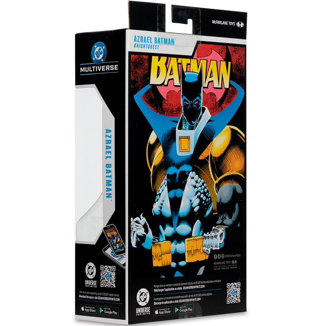 McFarlane Toys figura DC Multiverse Azrael Batman (Knightquest) 7in Action