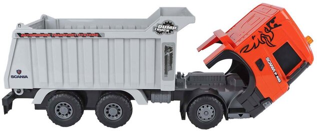 SCANIA Auto Sklápač 54 cm so svetelnymi a zvukovymi efektmi