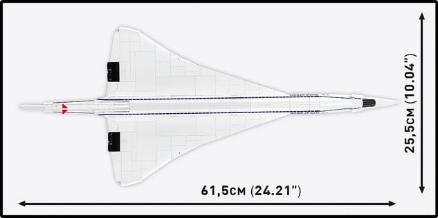 Cobi Concorde del Museo de Brooklands, 1:100, 518 k