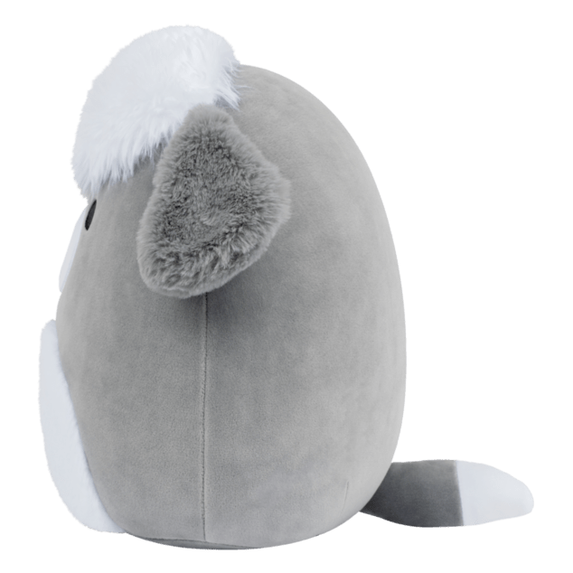 SQUISHMALLOWS Sivo-biely ovčiarsky pes - Arnold, 13 cm