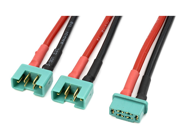Kábel Y sériový MPX 14AWG 12cm