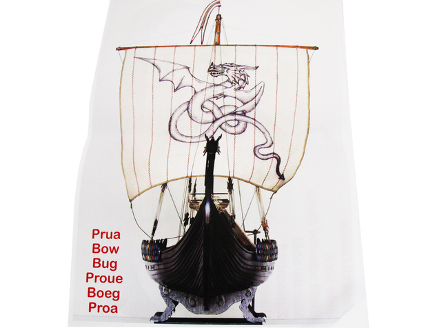 Mantua Model Barco Vikingo Dreki 1:40 kit