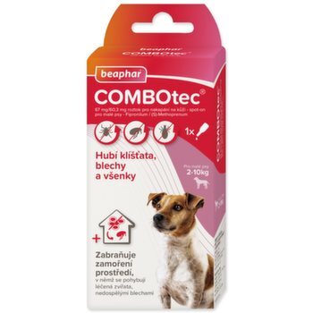 Pipeta Beaphar Spot-on Combotec pre psy S 2-10kg !