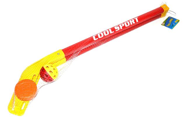 Hockeyschläger mit Puck 75cm