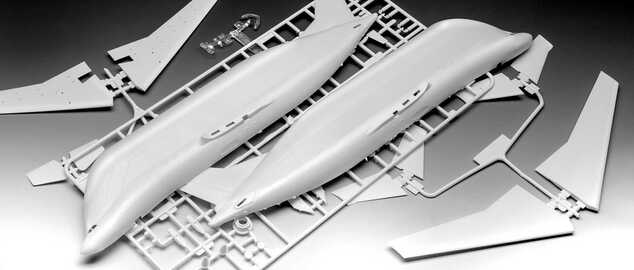 Plastic ModelKit avión 03817 - Airbus A300-600ST "Beluga" (1:144)