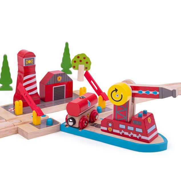 Soccorritori marini dei vigili del fuoco di Bigjigs Rail