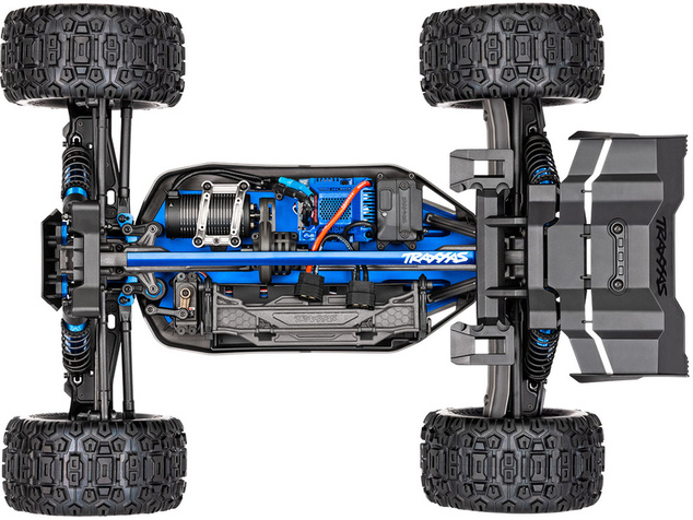 Traxxas Sledge 1:8 RTR červený s belted pneu