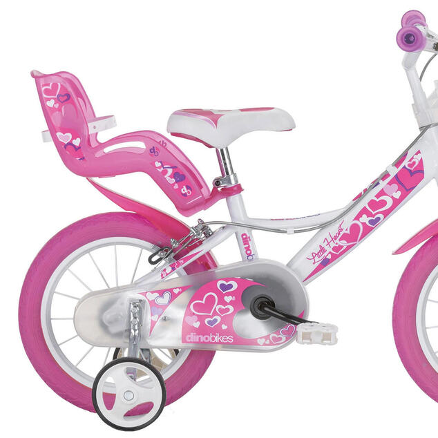 Dino Bikes - Detský bicykel 14" 144RN - biely 2017