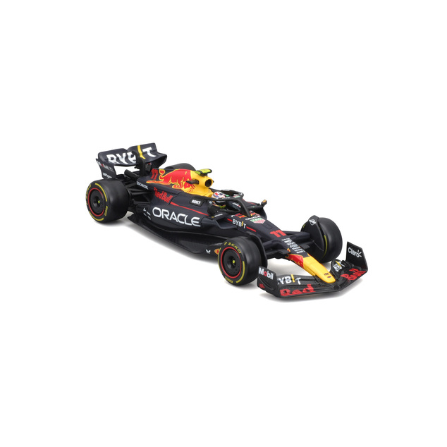 Bburago 1:43 RACE Formula F1 - Red Bull Racing RB20 (2024) #11 (Sergio Pérez) - with drive