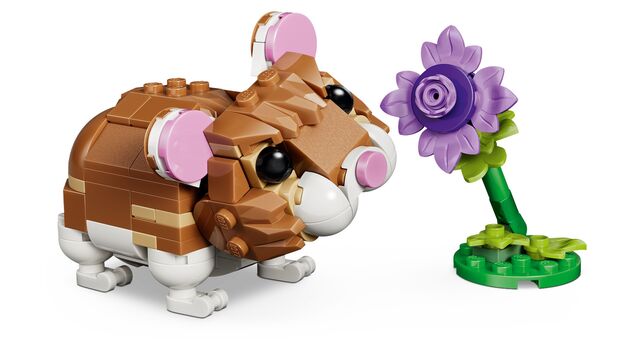 LEGO® Creator 3 v 1 31376 Roztomilý škrečok s kvetinou