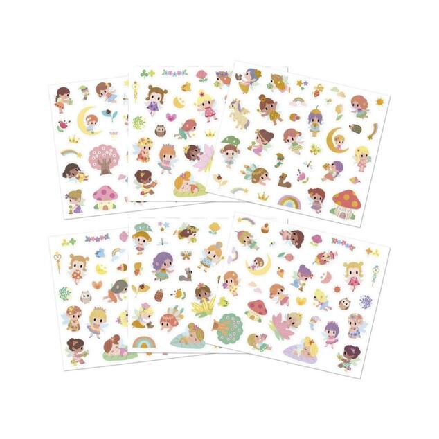 Janod Stickers Samolepky Víly 200 ks