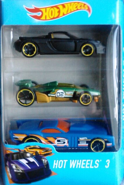 Mattel Hot Wheels Autíčka sada 3ks
