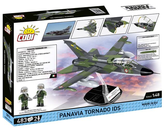 Cobi Armed Forces Panavia Tornado IDS (Aeronautica Militare) 1:48, 493 k, 2 f