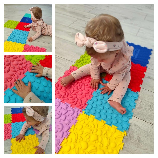 Ortopedek - tapis sensoriels 12 pcs