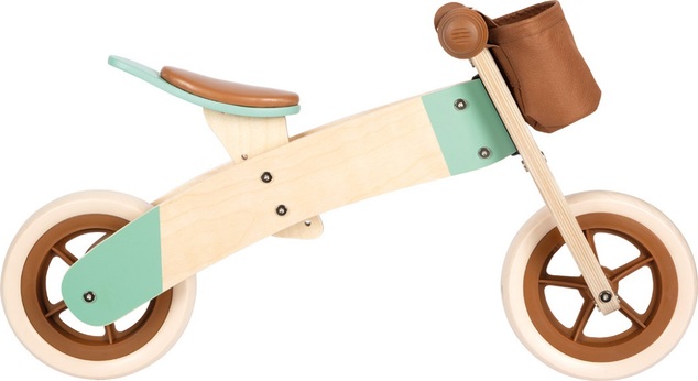 Kleiner Fuß Holz Laufrad Maxi 2 in 1 braun