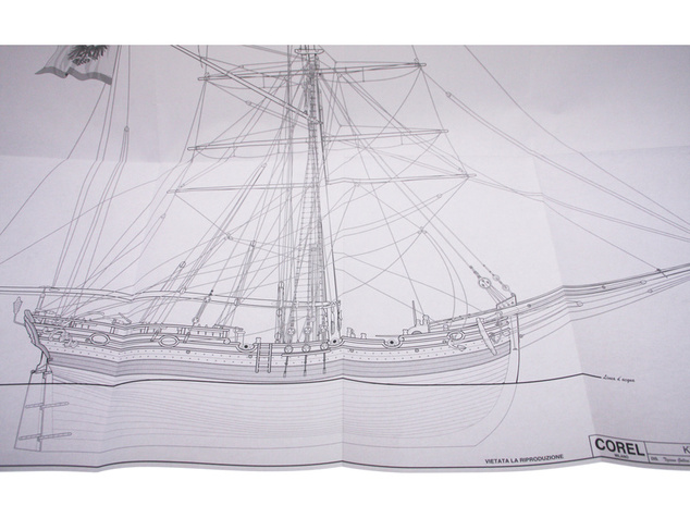 COREL King of Prussia 1777 1:42 kit