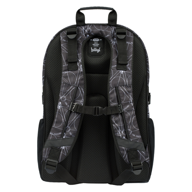 BAAGL SADA 5 Skate Harry Potter Todesreliquien: Rucksack, Federmäppchen, Tasche, Notizbücher, Geldbö