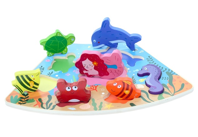 2Kids Toys Fa puzzle Fa puzzle Összekapcsolható