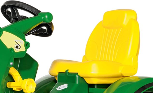 Rollytoys Šliapací traktor John Deere s predným nakladačom Farmtrac