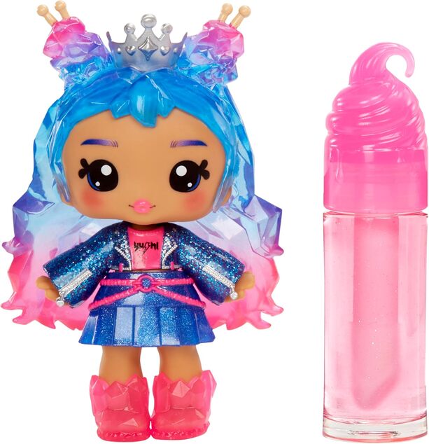 Yummiland Kleine Puppe mit Lipgloss, Serie 2 - Roxie Crystal Candy