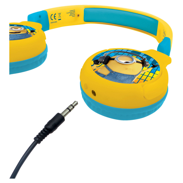 Lexibook Skladacie bezdrôtové slúchadlá Minions