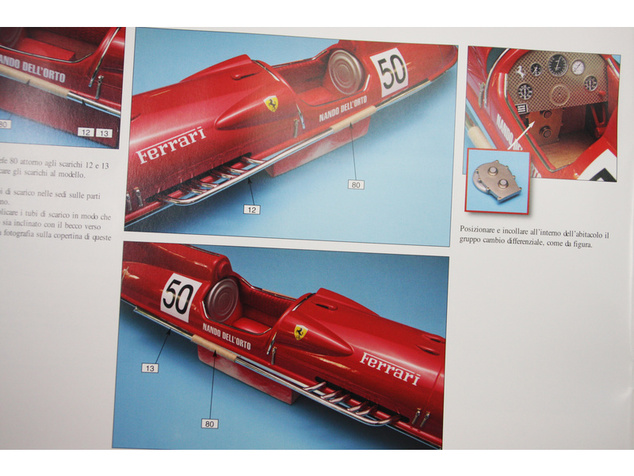AMATI Arno XI Racer závodný čln 1960 1:8 kit