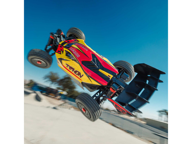 Arrma Typhon Mega 665 1:8 4WD RTR bleu