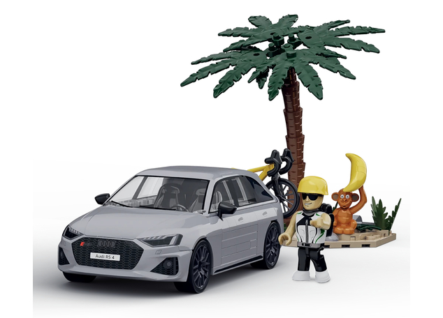 Cobi 24671 Audi RS4 Cycling Madnes, 1:35, 176 k, 2 f