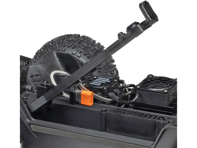 Arrma Mini Kraton 3S DSC BLX 1:16 4WD RTR Basic črna/rdeča