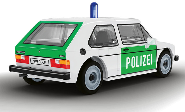 Cobi Volkswagen Golf 1974 Poliția