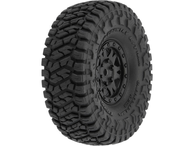 Pro-Line koleso s pneu 1:24 Toyo Open Country 1.0", disk H7 čierny+ (4)