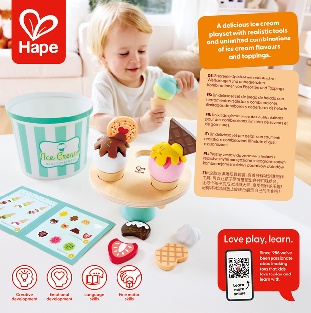 Set da gelato Scoop &amp; Serve