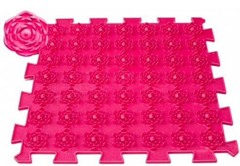 Ortek Masážna ortopedická podložka Puzzle "Mix" 9 prvkov