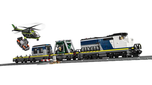 LEGO® City 60508 Jaf în trenul de poliție
