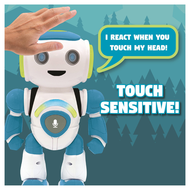 Lexibook Sprechender Roboter Powerman Junior (englische Version)